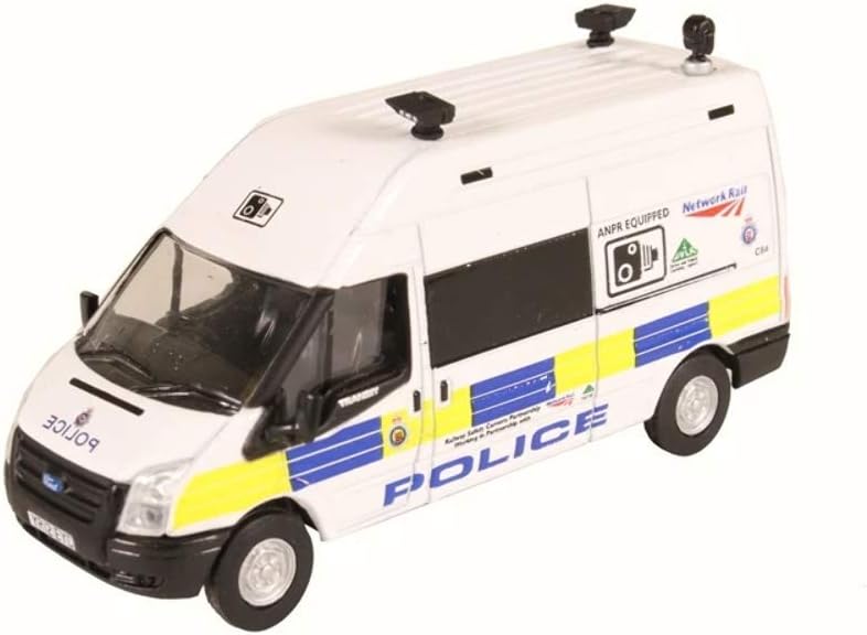 Oxford Diecast 76FT026 Ford Transit LWB High Network Rail Speed Camera