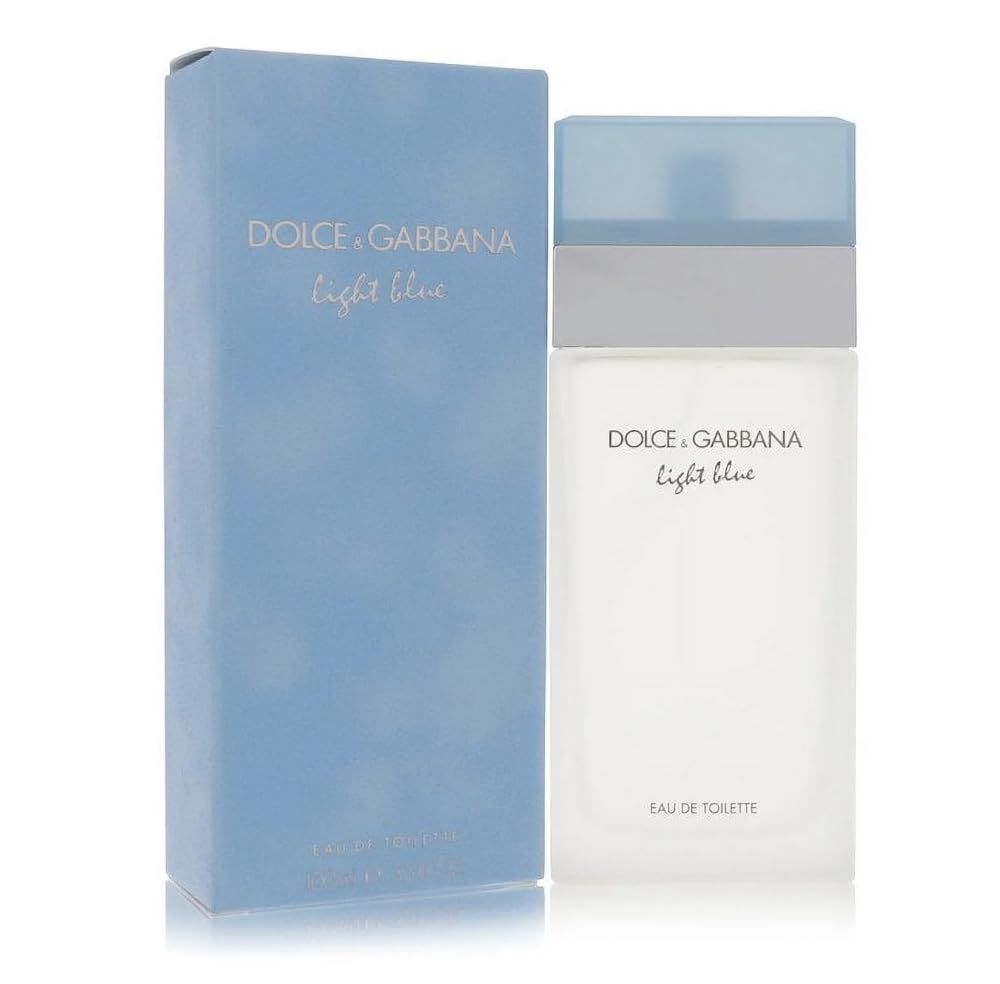 D͏o͏l͏c͏e͏ & G͏a͏b͏b͏a͏n͏a͏ Light Blue Eau De Toilette Spray For Women 3.4 Oz.