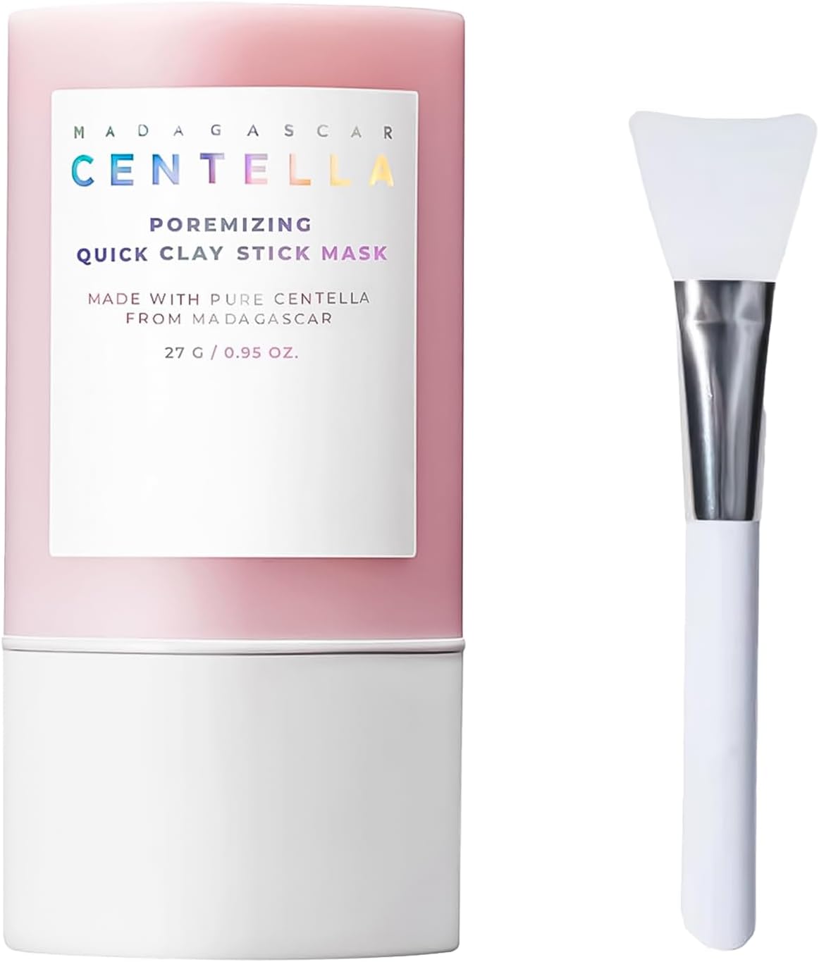 Centella Clay Mask Stick,Centella Asiatica Stick Mask,Natural Formula Centella Asiatica Quick Clay Stick,Portable Centella Asiatica Stick,Deep Nourishment,Soothing Repair,Facial Home SPA