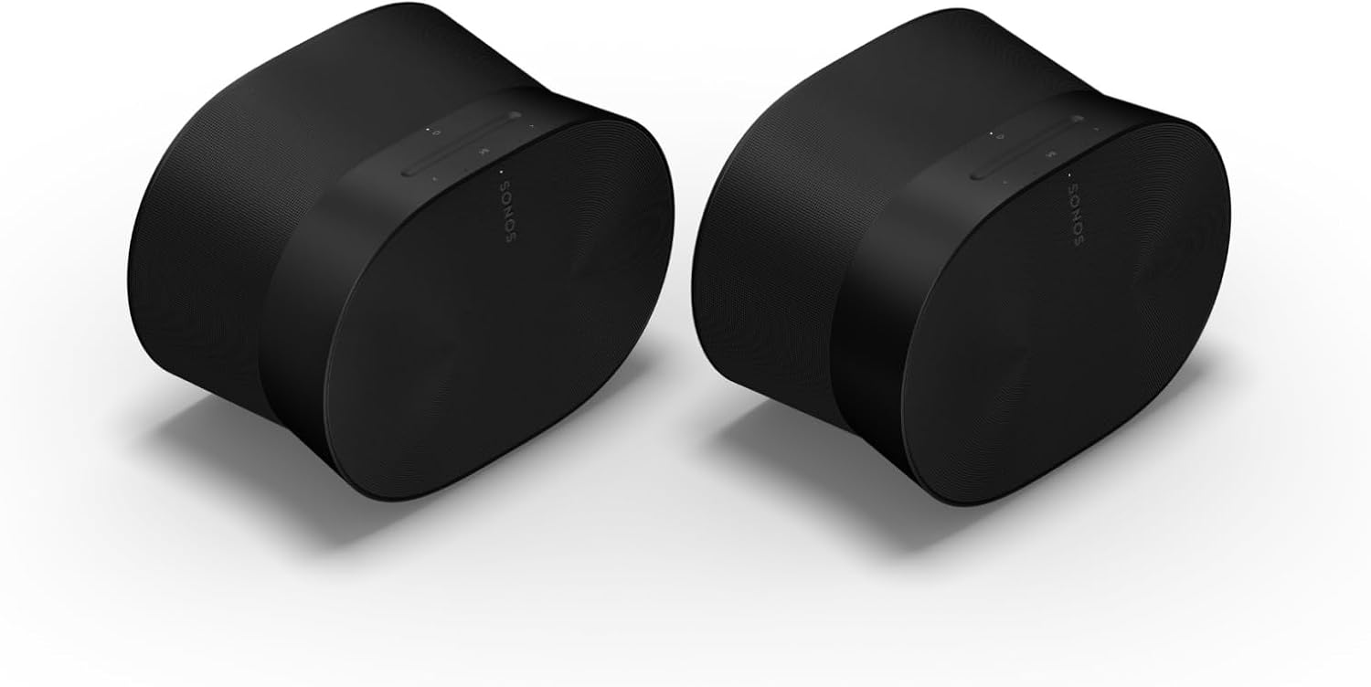 Sonos Era 300 Wireless Smart Speaker with Dolby Atmos, Black (Pack of 2)