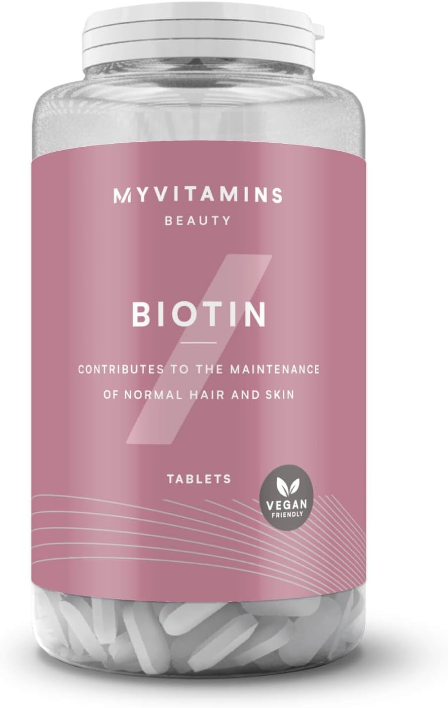 Myprotein Biotin Tablets | 1000mcg Vitamin B7 | Supports Hair, Skin, Metabolism & Psychological Function | 90 Tablets | Essential Daily B-Complex Vitamin