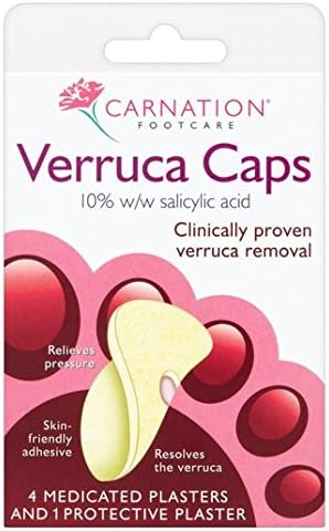 Carnation Verruca Caps