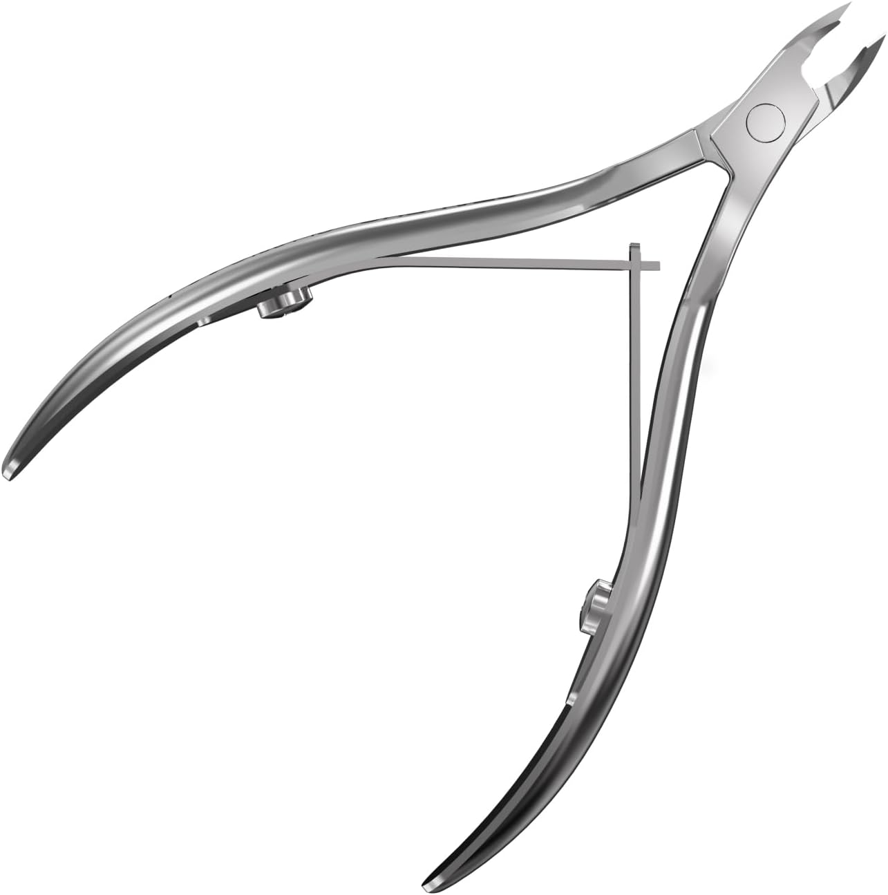 Staleks Classic 12 Cuticle Nippers – 3mm Blade – Stainless Steel – Compact Design – for Home Manicure & Pedicure