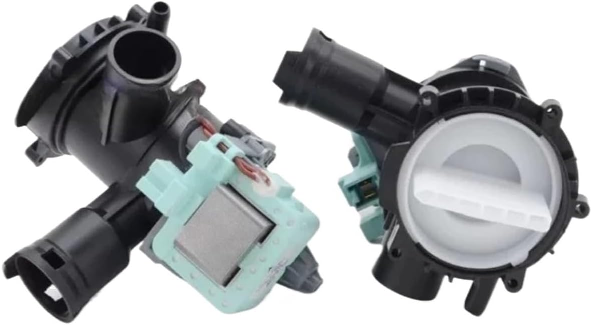 Washing Machine Drain Pump Motor,Compatible For Siemens,Compatible For Bosch ，IQ300 IQ500(Type A black)