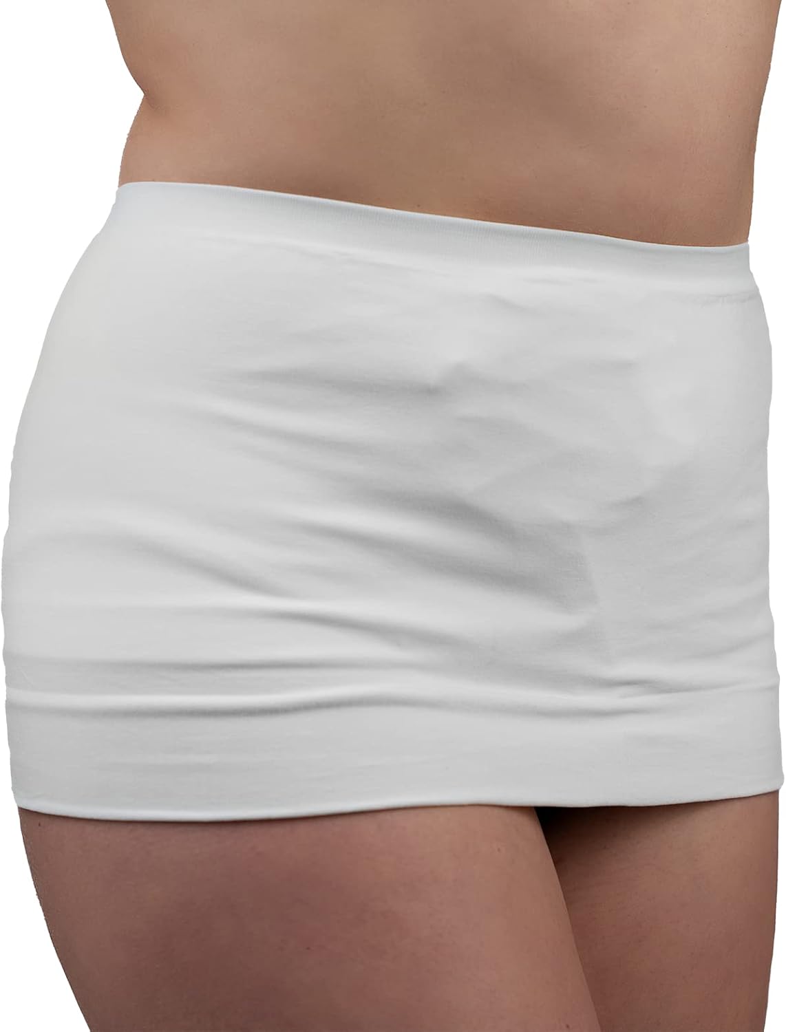 Stoma Support Garment. Ostomy wrap with inner pocket to hold pouch.