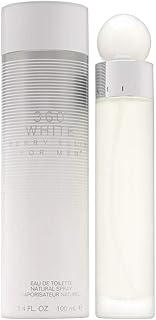 Perry Ellis 360 White By Perry Ellis for Men 3.4 Oz Eau De Toilette Spray, 3.4 Oz