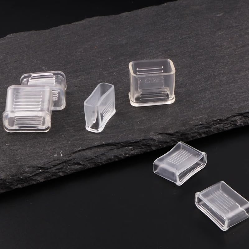 Bwexxt 10Pcs Whistle Covers, Transparent Protective Mouth Grip Whistle Covers for Soccer, Sports Outdoor Recreation Coach Referee Gear Accessories