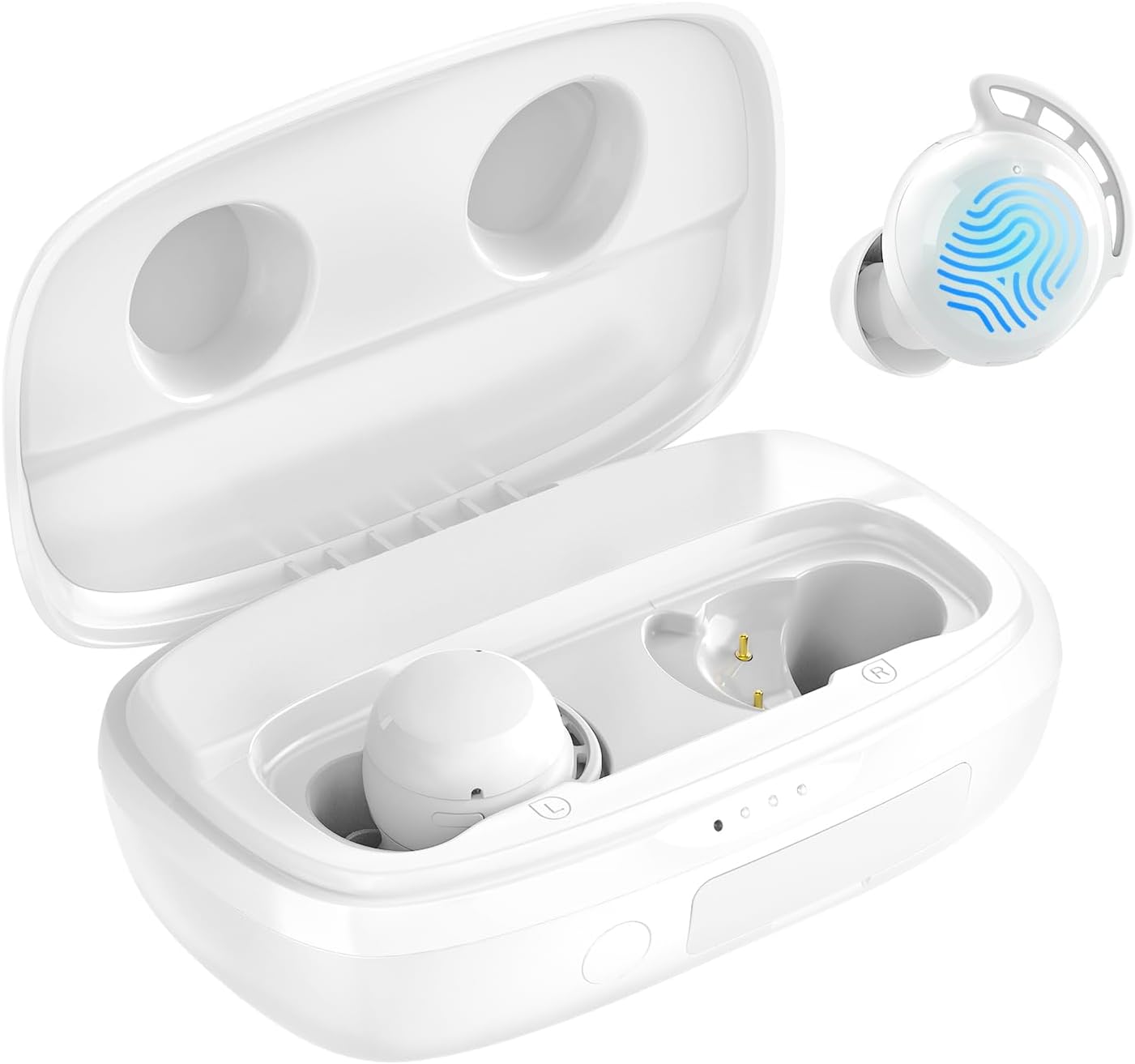 Tribit FlyBuds 3 Wireless Earbuds, 110H Playtime Bluetooth Headphones