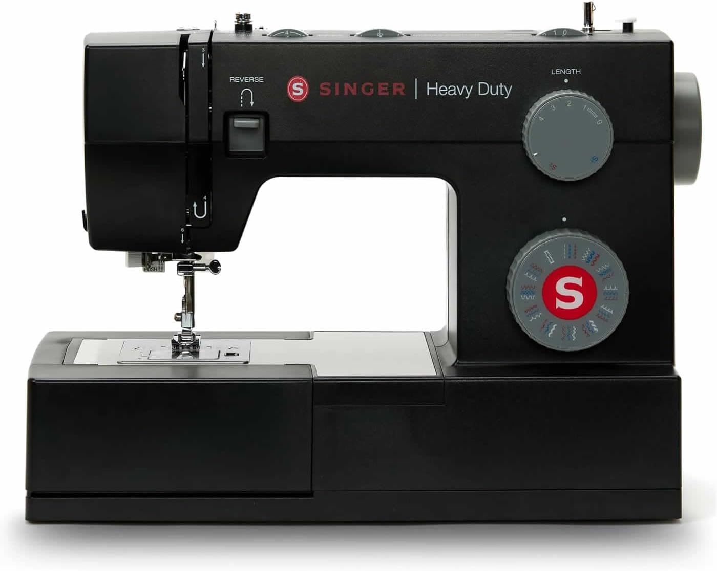 Singer 4432 Heavy Duty Sewing Machine - 32 Stitches - Black Edition