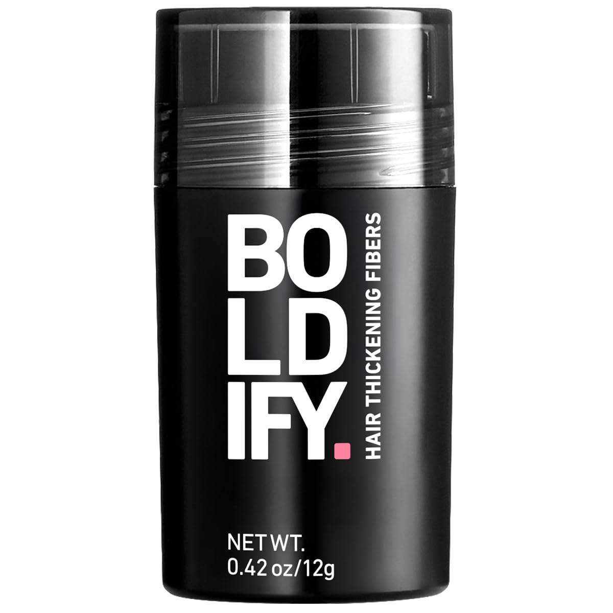 BOLDIFY Hair Fibers for Thinning Hair, for Women & Men, Black 12g