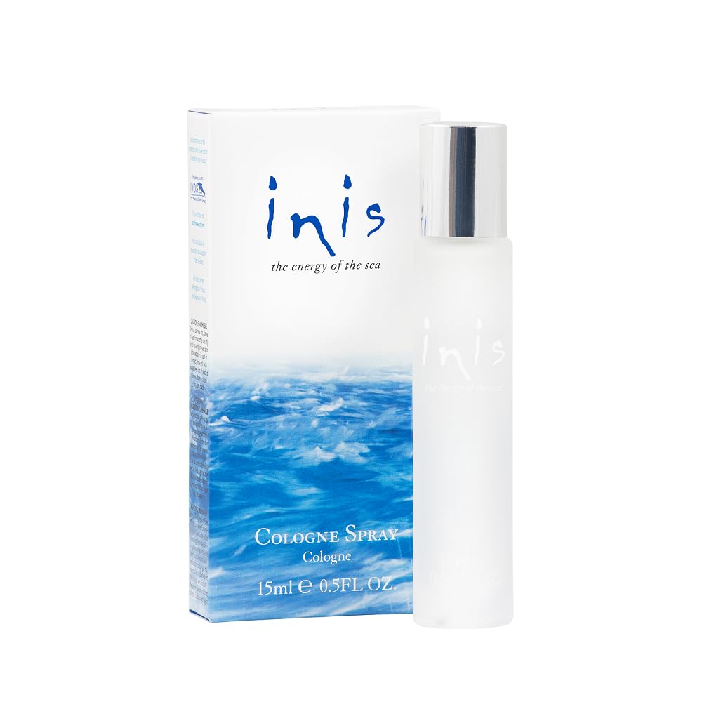 Inis the Energy of the Sea Cologne Travel Size Perfume - Perfumes for Women - Perfume for Men - Cologne for Men - Women's Perfume - Men's Cologne - Ocean Fragrance - Travel Perfume - 0.5 Fluid Ounce