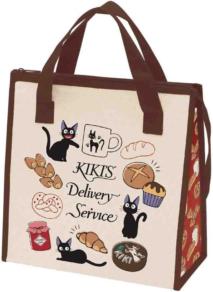Skater FBC1-A Non-woven Lunch Bag, Insulated Bag, Kiki's Delivery Service, Bakery Ghibli