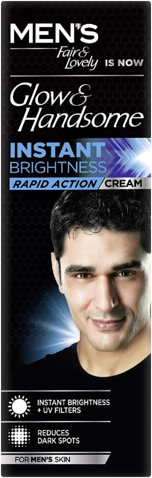 Fair & Lovely Glow & Handsome Instant Brightness Cream - 25 Grams Cream