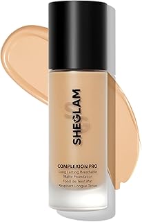 SHEGLAM Full Coverage Foundation Makeup Long Lasting Waterproof Matte Dewy Liquid Foundation - Honey