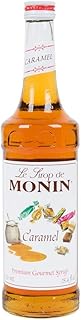 Monin - Caramel Syrup, Rich and Buttery, Great for Desserts, Coffee, and Cocktails, Gluten-Free, Non-GMO (750 ml)