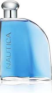 Nautica Blue Eau De Toilette for Men - Invigorating, Fresh Scent - Woody, Fruity Notes of Pineapple, Water Lily, and Sandalwood - Everyday Cologne - 3.4 Fl Oz