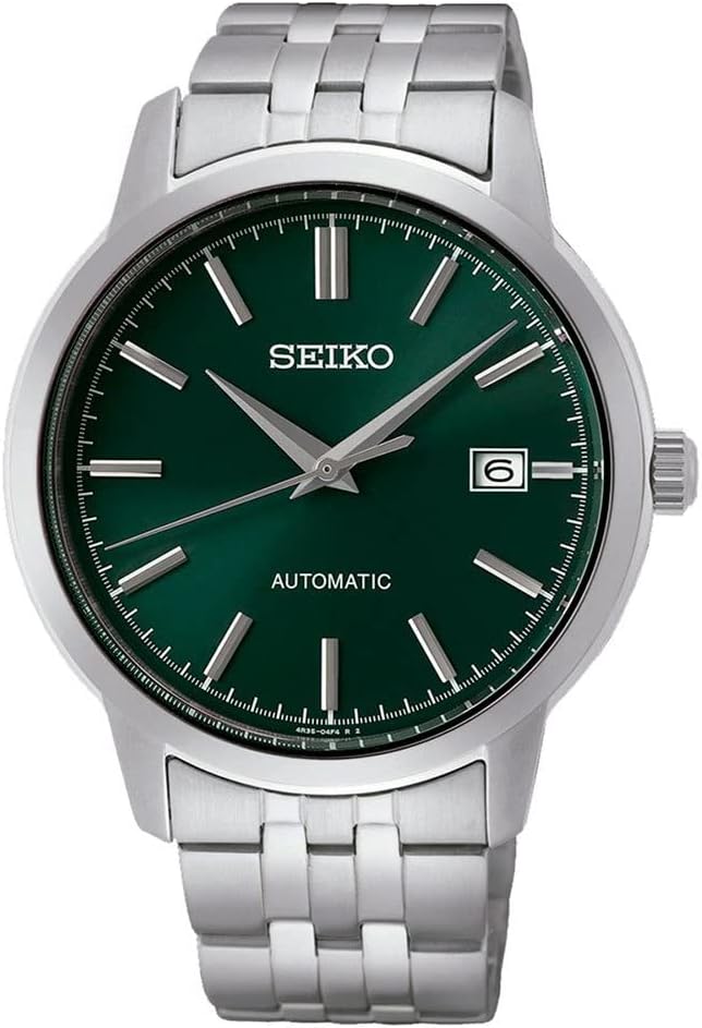 Seiko Men Analog Automatic Watch with Stainless Steel Strap SRPH89K1