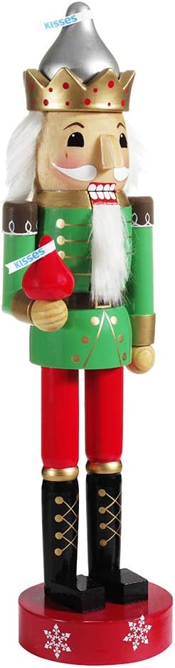 Kurt S. Adler Hershey Wood Christmas Nutcracker 14 Inch HY0482 New