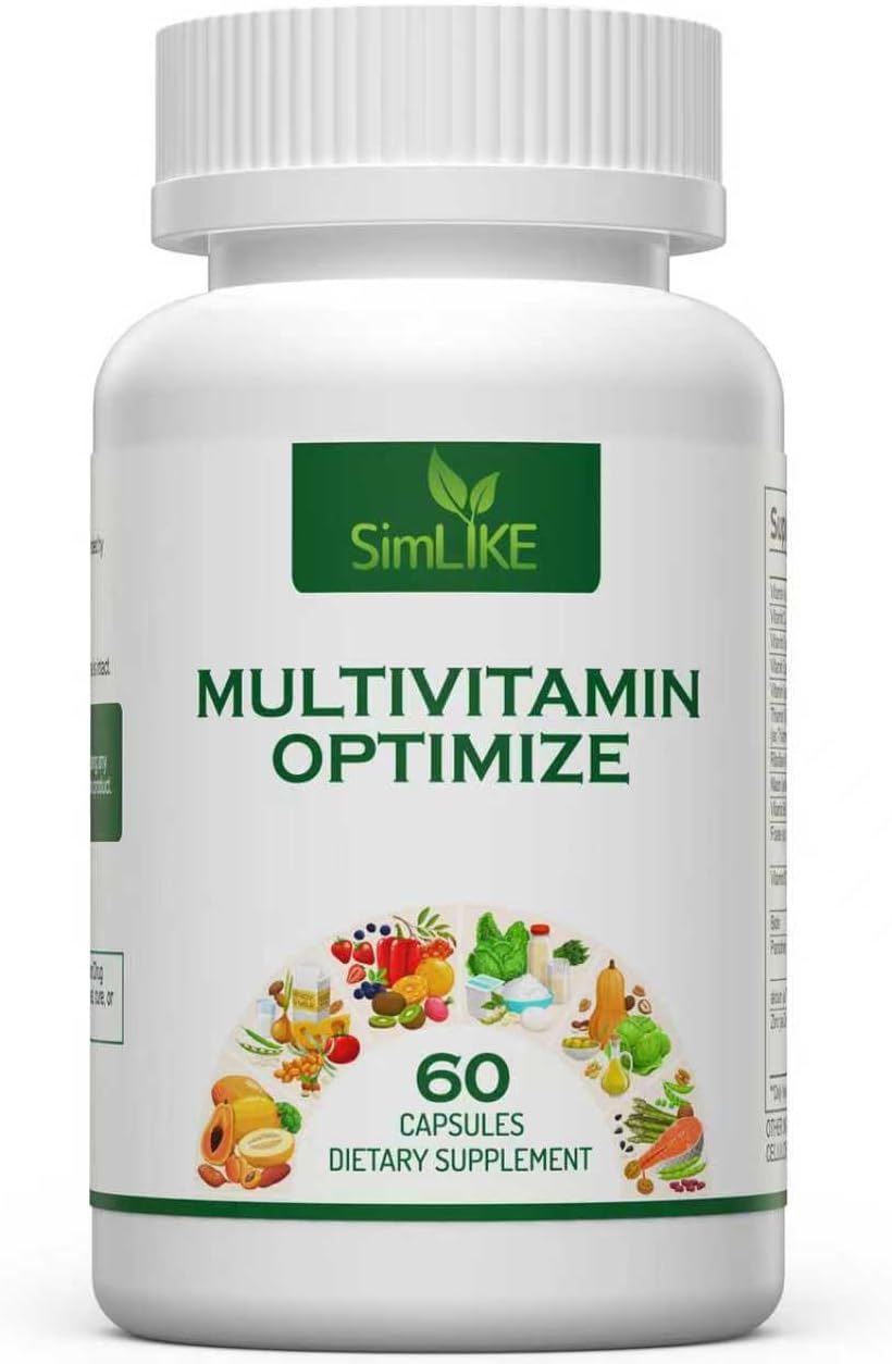 Methylated Multivitamin Complex, Basic Nutrients Daily Multivitamin with Optimal Bioavailability - Vitamin & Mineral Formula, CoQ10, Resveratrol, 60 Capsules - 30 Servings