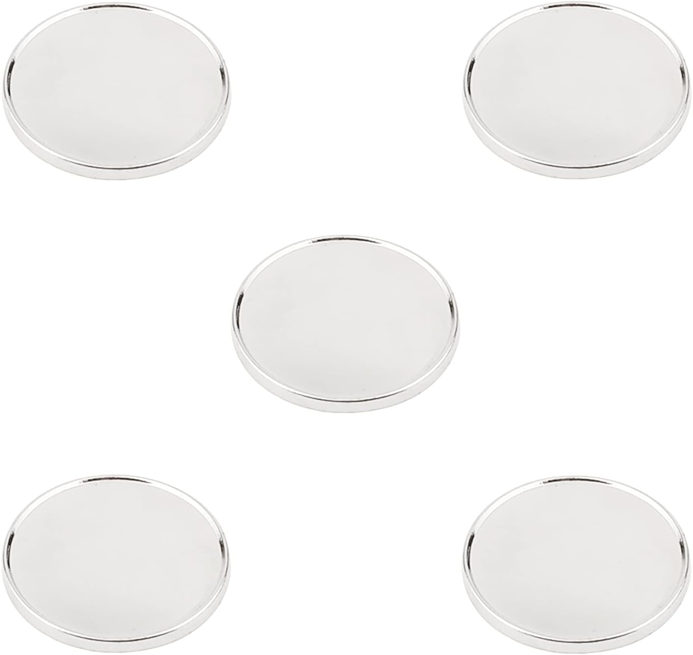 Eshan Golf Ball Marker 5 Pack Metal Alloy Markers Men Women Golfer Gifts Golf Sports Court Accessories For Magnetic Hat Clips