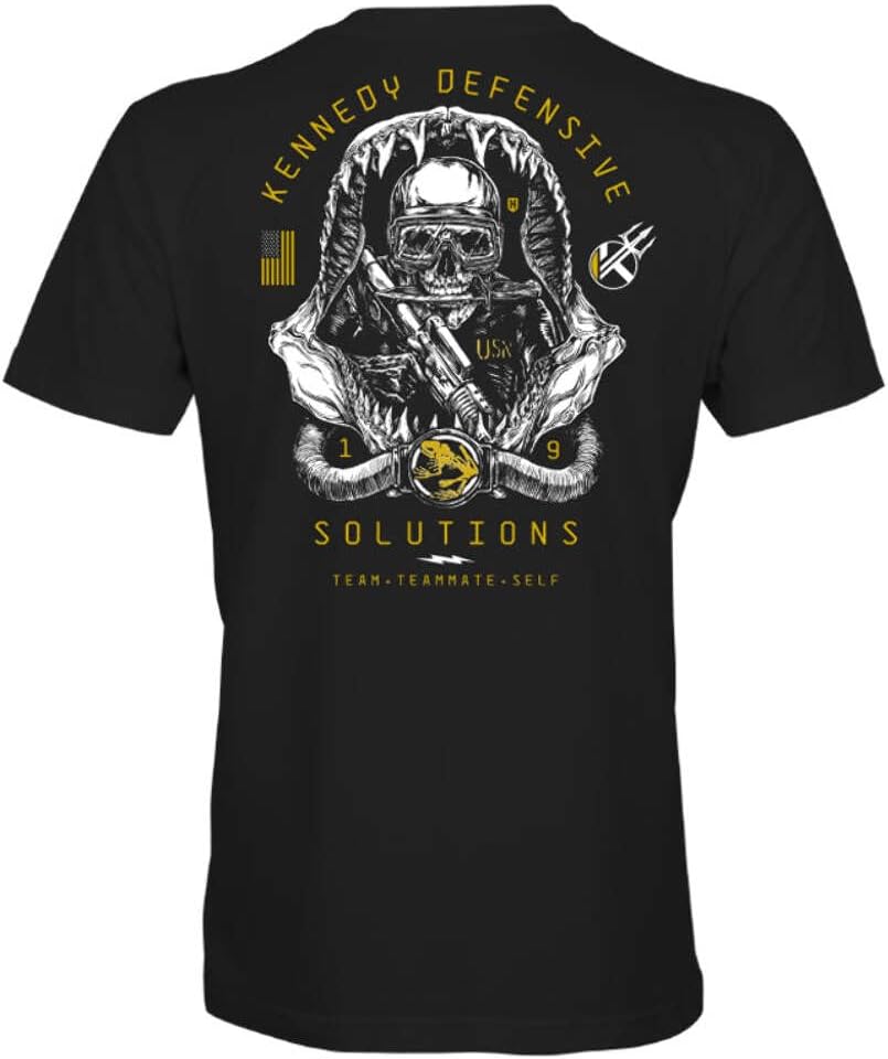 Howitzer Style Men's T-Shirt Kennedy Defense Military Grunt MFG