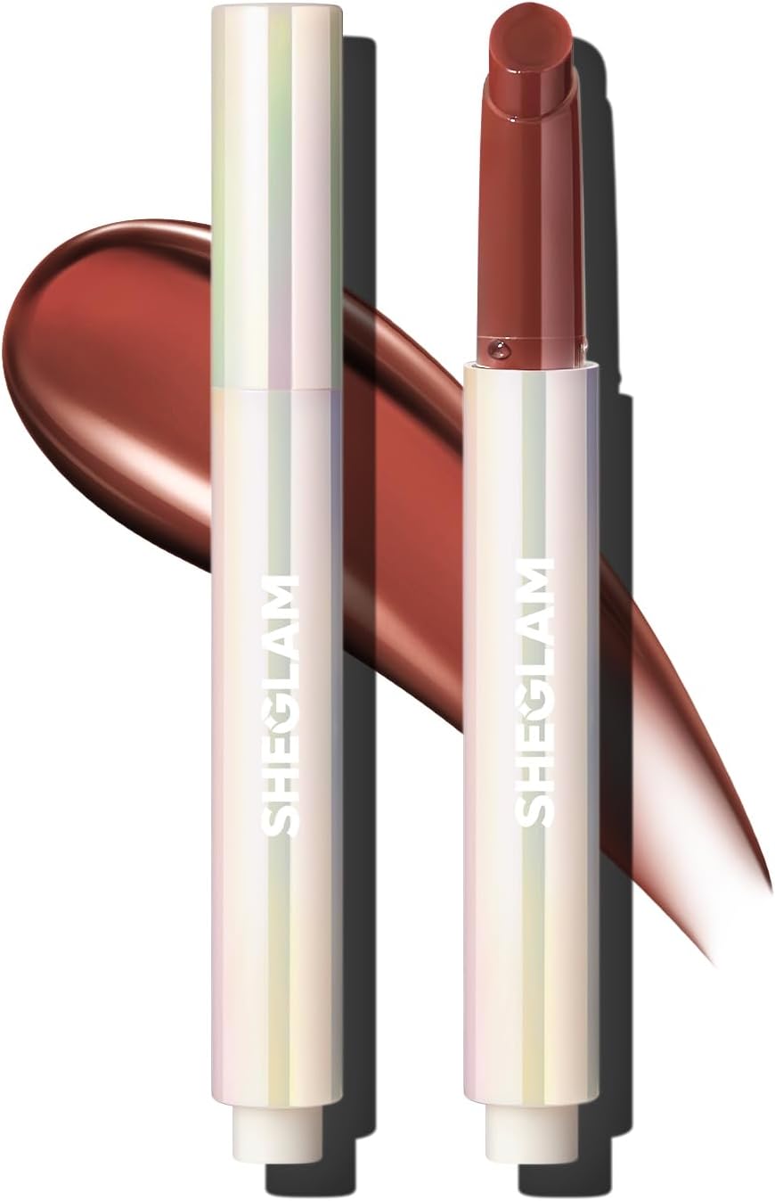 SHEGLAM PoutPerfect Moisturizing Solid Lip Gloss Non Sticky Lipstick with Coconut Oil - Sepia Kiss