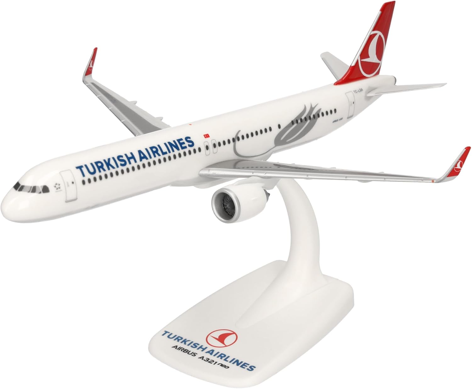 Herpa SnapFit Airplane Model Airbus A321neo Turkish Airlines