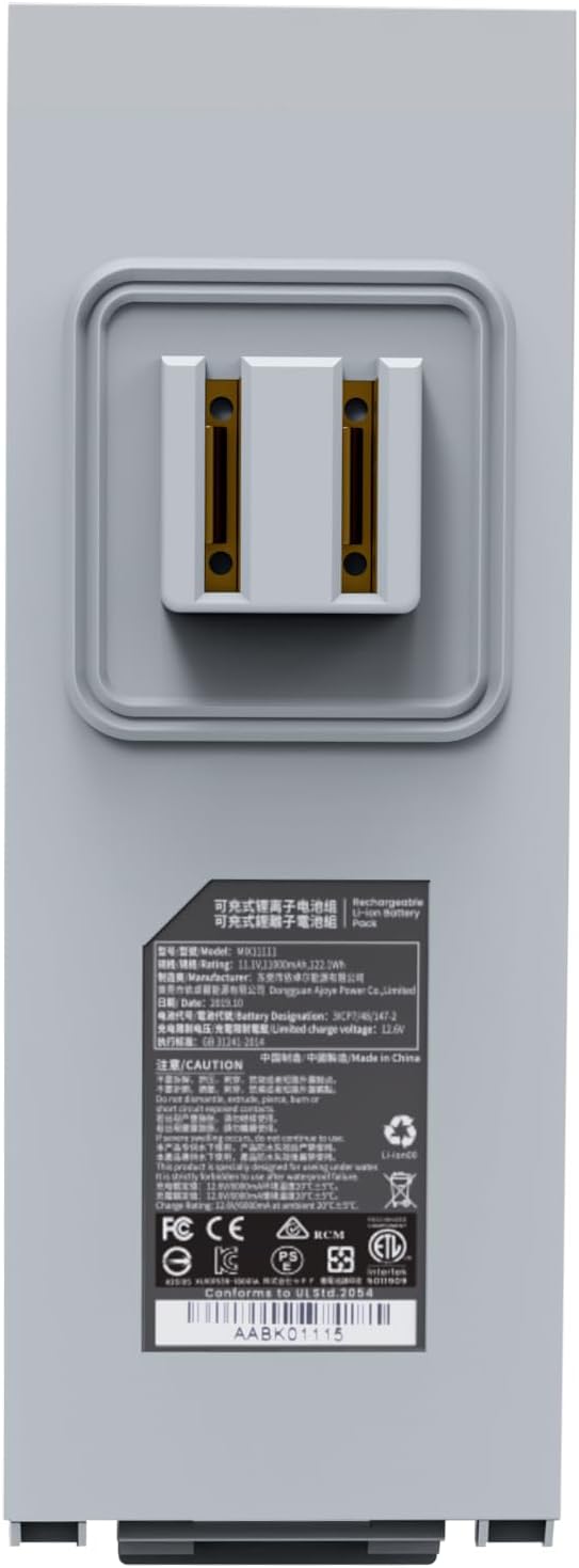 Rechargeable Gray Battery 122Wh 11000mAh for Underwater Scooter Mix/Mix Pro