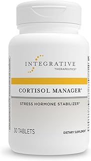 Integrative Therapeutics - Cortisol Manager - Supplement with Ashwagandha and L-Theanine - Supports Relaxation & Calm* - 30 Tablets