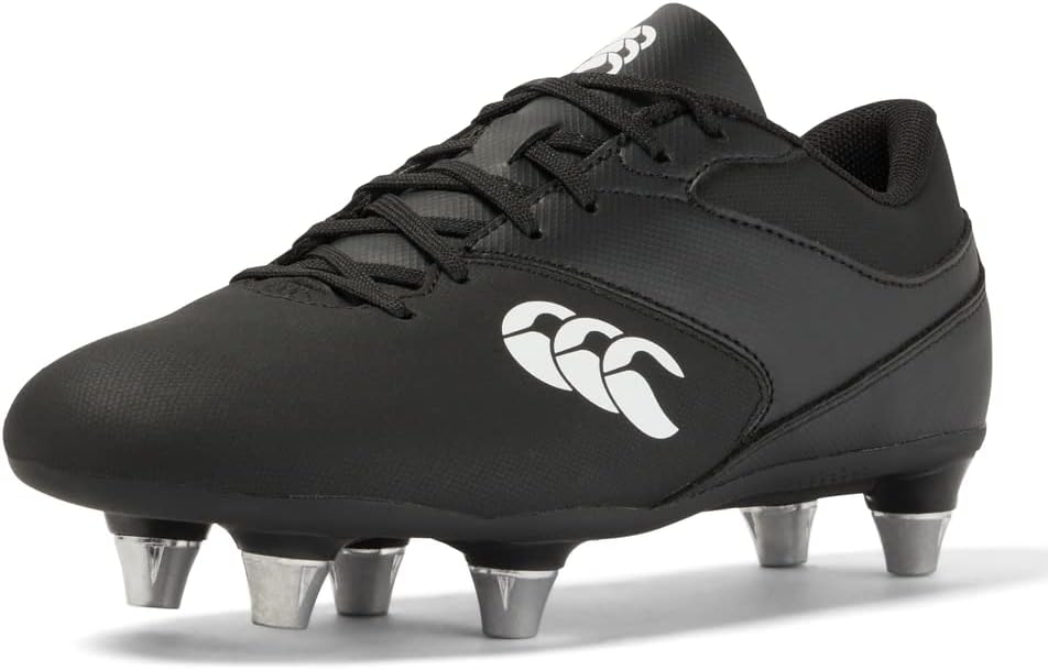 Canterbury Unisex Kid's Phoenix Raze Soft Ground Rugby Boots | Strong | Lightweight | Scuff Resistant