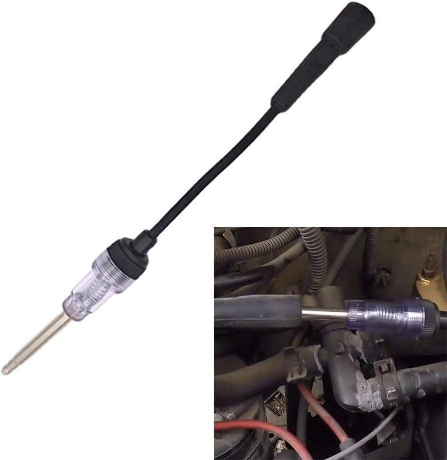 Ignition Tester Tool with InLine Spark Diagnostic Kit for Engine Start to Identify Spark and Ignition Circuit Problems