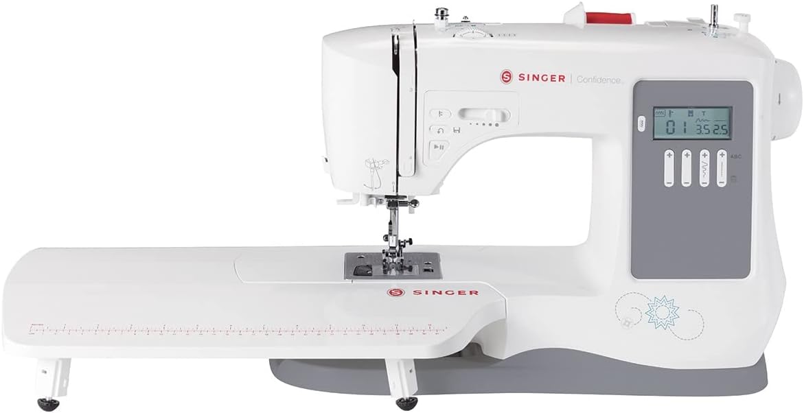 Singer 7640 Confidence Computerised Sewing Machine, White