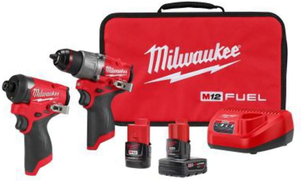 Milwaukee Electric - M12 Fuel. 2-Tool Combo KIT