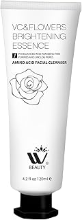 WBM Facial Cleanser with Amino Acid, Perfect Anti-Aging, Skin Brightening and Wrinkle Reducing Acne Daily Face Wash for All Skin Types With Organic & Natural Ingredients - 4.2 fl oz/120 ml