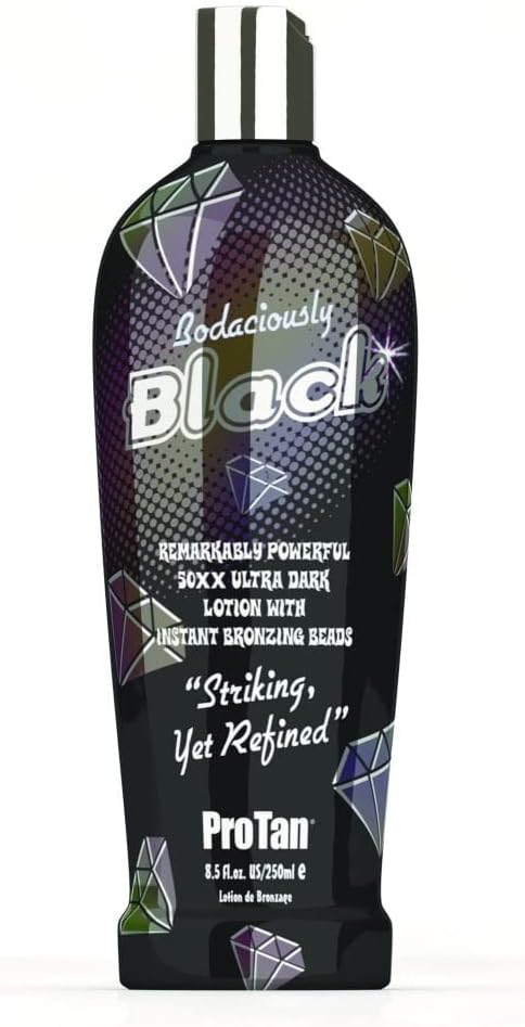 Pro Tan Black Bodaciously Remarkably Powerful 50XX Ultra Dark Sunbed Lotion 250 ml