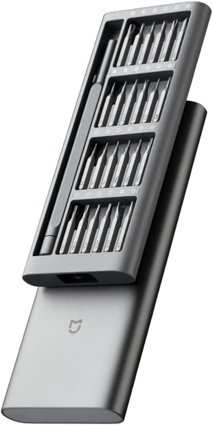 Xiaomi Mi Precision Screwdriver Set, 24 Magnetic Driver Bit Set, Pocket Screwdriver Tool Set, Mini Screwdriver Kit, Repair Tool Kit for Electronics