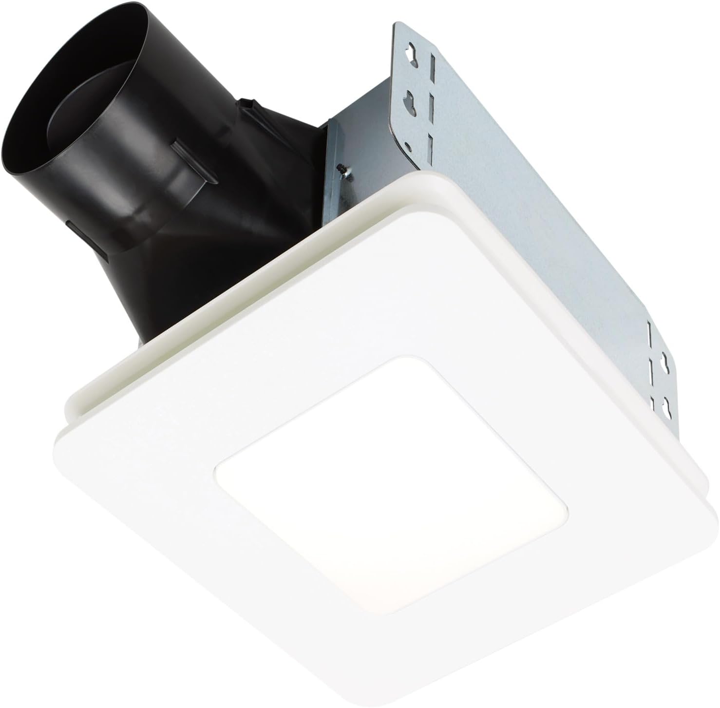 Broan-NuTone Bathroom Exhaust Fan with LED Light, Easy Install, 60 CFM, 0.9 Sones, Energy Star