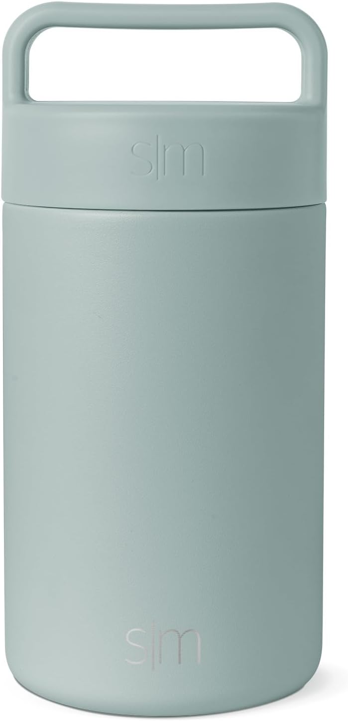 Simple Modern Food Jar Thermos for Hot Food | Reusable Stainless Steel Vacuum Insulated Leak Proof Lunch Storage for Smoothie Bowl, Soup, Oatmeal | Provision Collection | 16oz | Sea Glass Sage