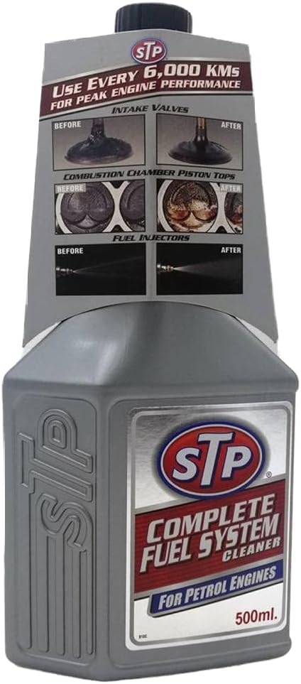 STP 50500EN 500ml Complete Fuel System Cleaner for Petrol Engines