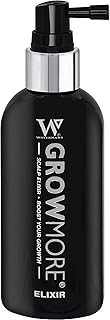 Watermans Grow More, Hair Growth Serum, Visibly Thicker and Stronger Hair, Vegan, Scalp Treatment, DHT Blocker, Rosemary Oil, Biotin, None Medical - Improves scalp density 3.4 Fl Oz