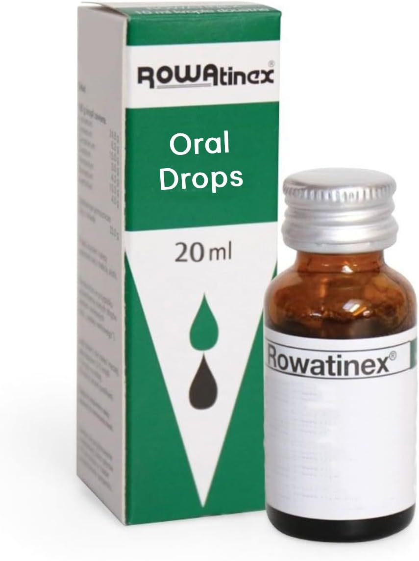 Generic Rowatinex drops 20 ml, White