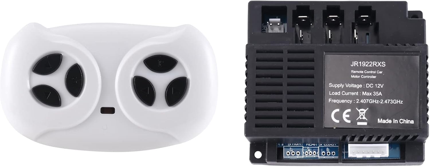 PRATYAHARA JR1922RXS 12V Kids Electric Vehicle 2.4G Bluetooth Remote Control and Receiver for Children Electric Vehicle Parts