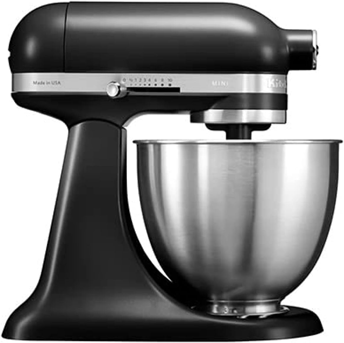Kitchenaid Artisan 3.3L Mini Stand Mixer - 5KSM3311XBBM - Matte Black