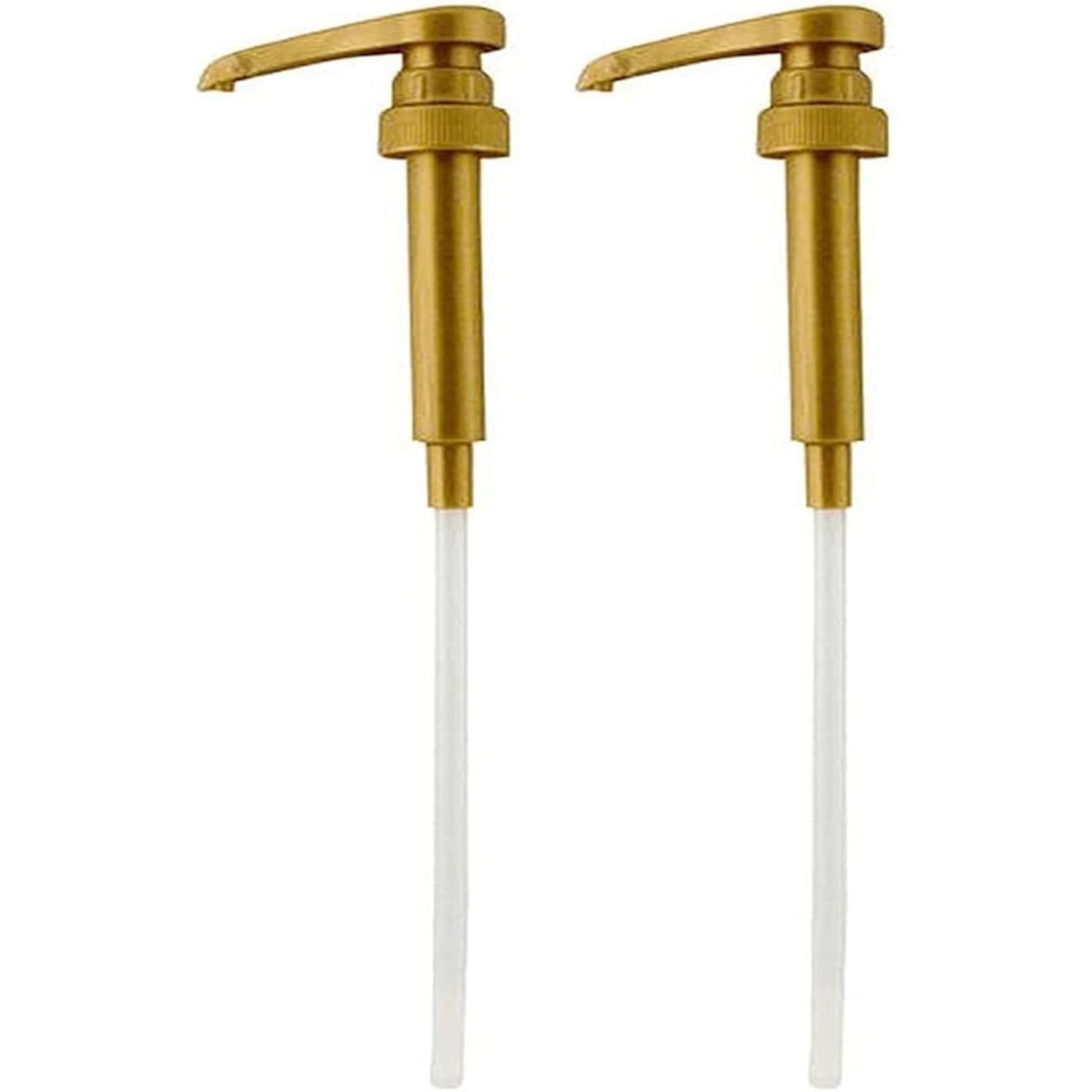 Torani and DaVinci Compatible Syrup Pumps (Set of 2)- fits bottles (25.4 oz-750ml)