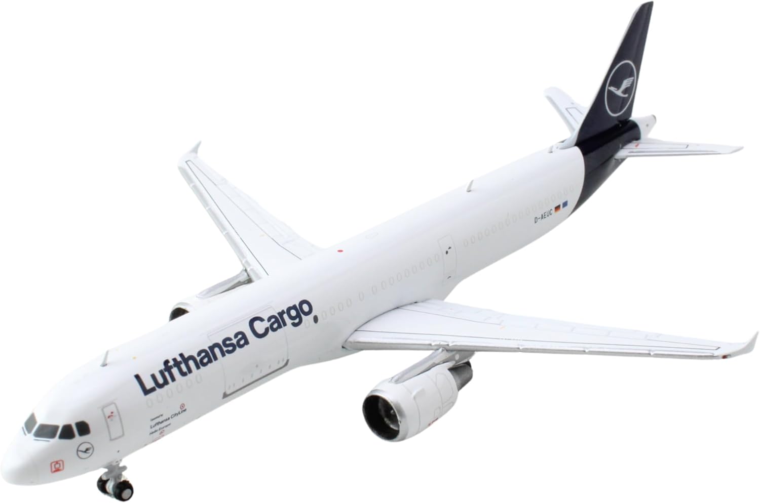 GeminiJets GJDLH2135 Lufthansa Cargo Airbus A321P2F D-AEUC; Scale 1:400