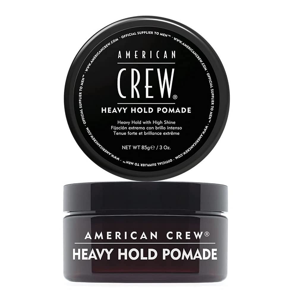 American Crew Men's Hair Pomade (OLD VERSION), Like Hair Gel with Heavy Hold with High Shine, 3 Oz (Pack of 1)