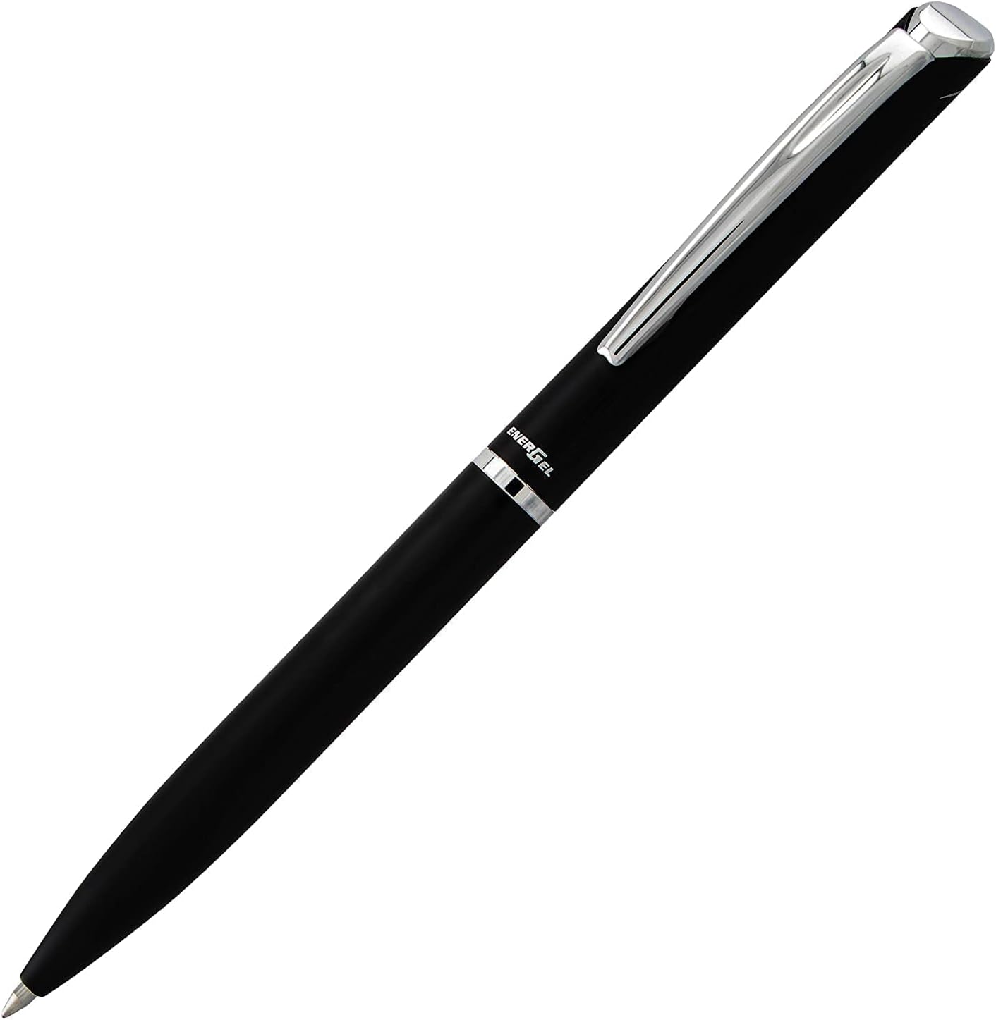 Pentel EnerGel Style Gel Pen, (0.7mm) Medium Line, Black Barrel - BL2007AABX