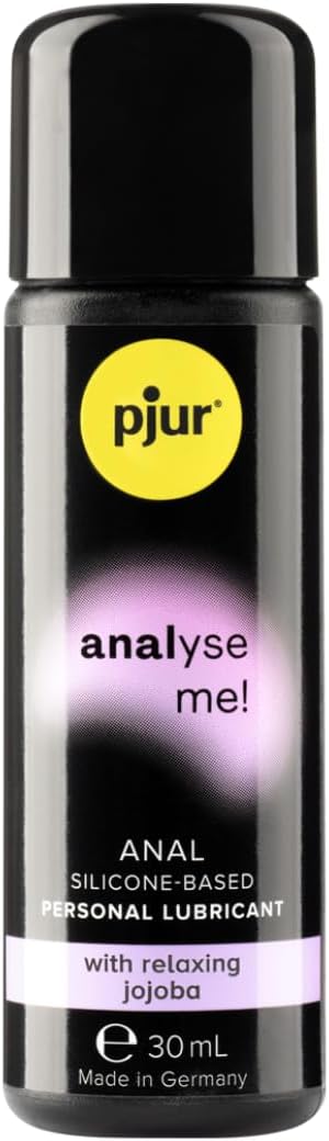pjur Analyse me! Relaxing - Silicone-Based Personal Lubricant for Comfortable Anal Sex - Extra-Long Lubrication (30ml)