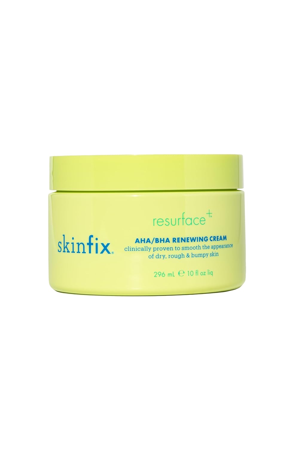 Skinfix Resurface+ AHA/BHA Renewing Cream: Exfoliating Body Cream That Visibly Smooths Rough, Bumpy & Crepey Skin While Moisturizing With Shea Butter, Jojoba Oil & Glycerin, 10 Fl Oz