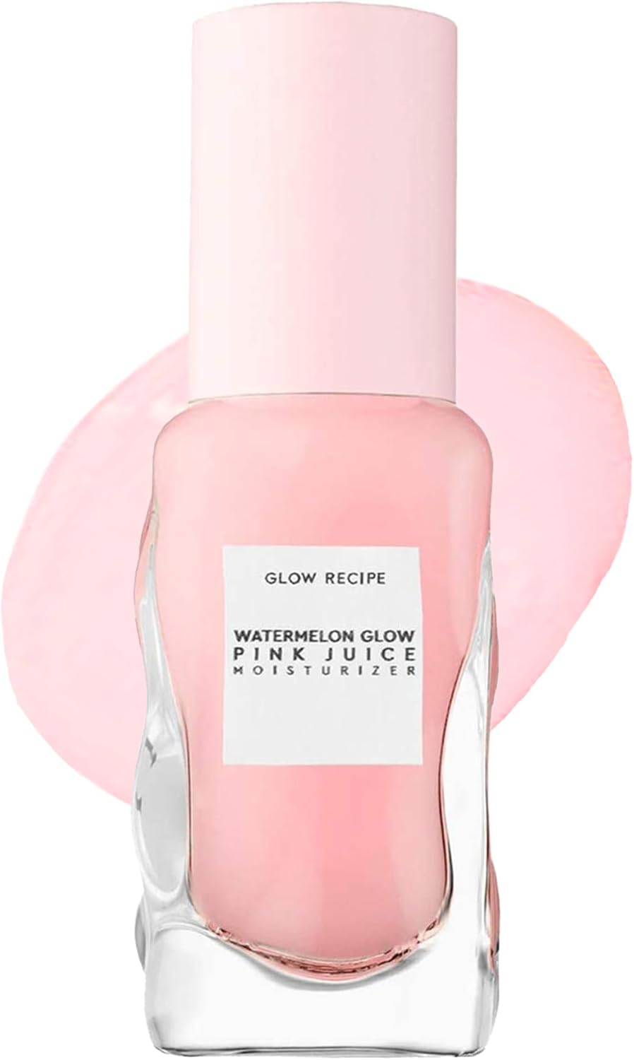 Glow Recipe Pink Juice Hydrating Face Moisturizer for Women & Men - Glass Skin Gel Moisturizer with Hyaluronic Acid & Watermelon - Lightweight, Fast-Absorbing Moisturizer for Dry Skin (25ml)